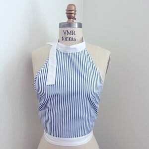 Zara Striped Halter Top